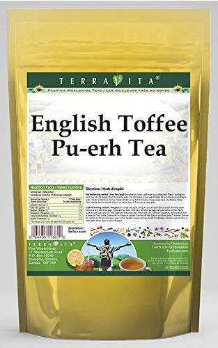 English Toffee Pu-erh Tea (25 tea bags, ZIN: 535512) - 2 Pack