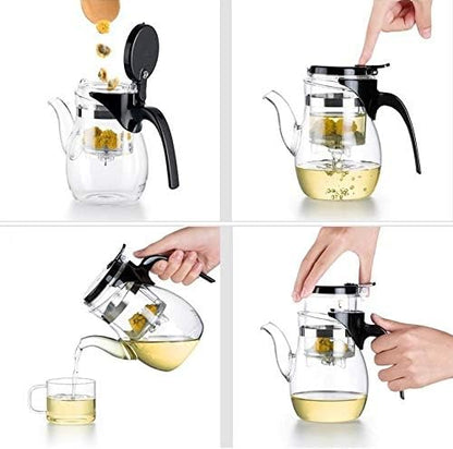 Glass infusion teapot is perfect for tea, B06, teapot, Samadoyo