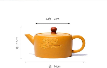 170ml Chinese Purple Clay Teapot Small Capacity Tea Pot Kung Fu Zisha Teaware