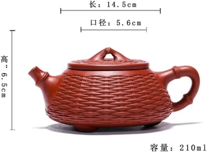 200ml China Zisha Teapot Purple Clay Teapots Tea Kettle Teaware