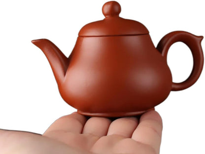 Zisha pot Chinese teapot filter Xishi teapot raw ore purple mud handmade tea set 130ml