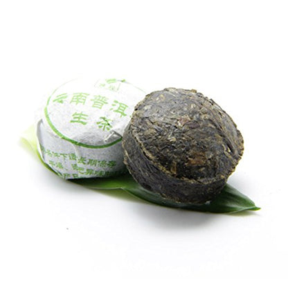 40pcs Uncooked Original Flavor Puerh Tea - Raw(Sheng) Mini Tea Tuo Cha -Yunnan Pu-erh Tea - Pu erh Tea - Puer Tea Loose Leaf-Compressed Pu'erh Tea-