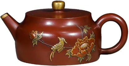 Master Handmade Purple Clay Tea Pot Zisha Tea Infuser Teaware