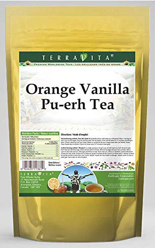 Orange Vanilla Pu-erh Tea (50 tea bags, ZIN: 530687) - 2 Pack