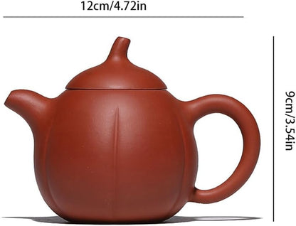 Zisha Pot 200ml Kung Fu Tea Set Tea Room Living Room Teapot Conference Room Office Tea Set (A)