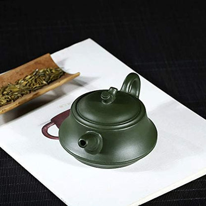 UXZDX Zisha Teapot Zisha Pot Ore Green Mud Custom Tea Set Handmade Kettle Wine Set 200ml Home Kung Fu Tea Tea Set