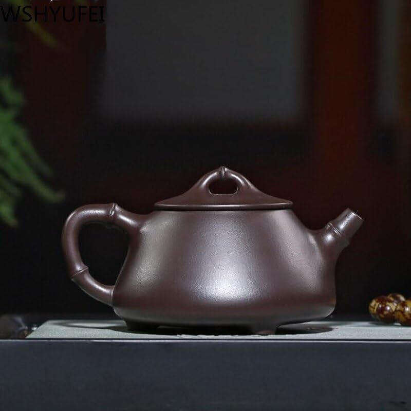 Genuine Yixing Stone Spoon Zisha Teapot Beauty Mine Teapot Handmade Personalized Gift 220ml