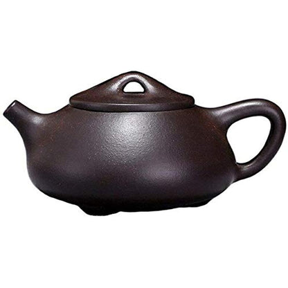 Teapot Chinese Yixing Zisha Genuine Black Zini Clay Shipiao Infusers Loose Tea (Pot black jingang)