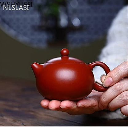 Zisha pot filter Xishi teapot handmade beauty pot 188 custom tea set 150ml