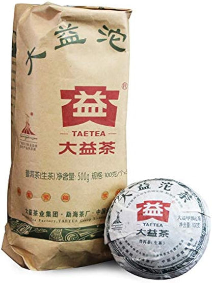 2010 Menghai Tea Factory Menghai Dayi JIA JI TUO CHA Shen Puer RAW Pu-erh Tuocha Tea 500g
