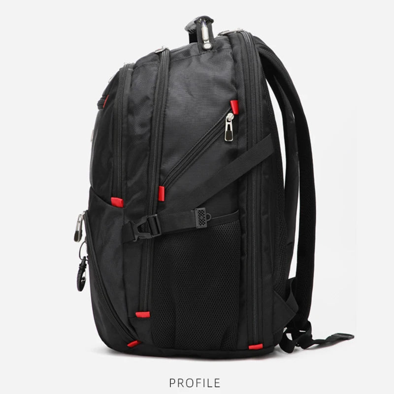 45 L Large Capacity Backpack For Men Bag Travel Multi-function Backpack USB Port Waterproof Anti-theft 17.3 Inch Laptop Backpack