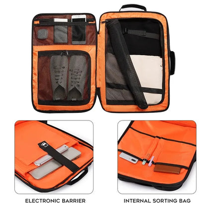 45 L Large Capacity Travel Backpack For Men Waterproof Expandable Backpack Business Quality 17.3''Laptop Backpack Outdoor Bags