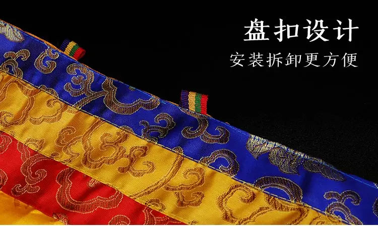450CM long Wholesale Buddhist suppliy Buddhism HOME Temple buddha Hall Wall Deco Enclosing curtain Tapestry draperies WEIMAN