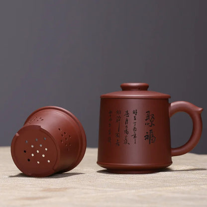 450ml Handmade China Tea Set Yixing Zisha Teapot Teapot master handmade Purple clay Kung Fu Tea Gaiwan Free Shipping