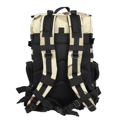 45L Outdoor New Style Backpack Camouflage  Mountaineering Hiking Multifunctional Large Capacity Tactical Backpacks