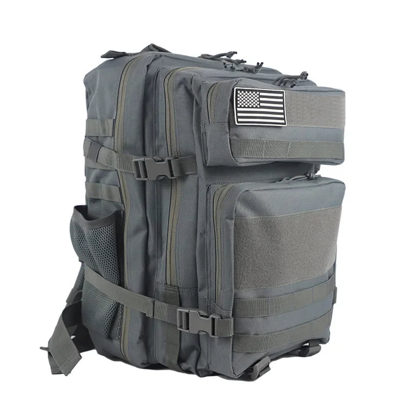 45L Outdoor New Style Backpack Camouflage  Mountaineering Hiking Multifunctional Large Capacity Tactical Backpacks