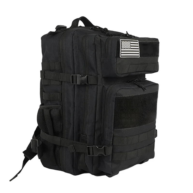 45L Outdoor New Style Backpack Camouflage  Mountaineering Hiking Multifunctional Large Capacity Tactical Backpacks