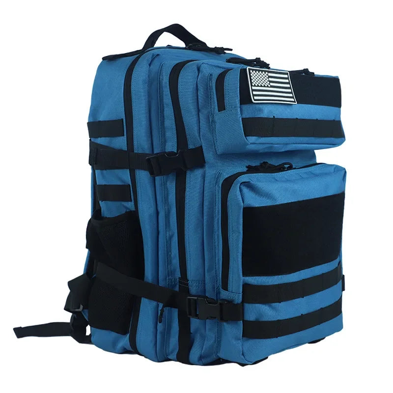 45L Outdoor New Style Backpack Camouflage  Mountaineering Hiking Multifunctional Large Capacity Tactical Backpacks