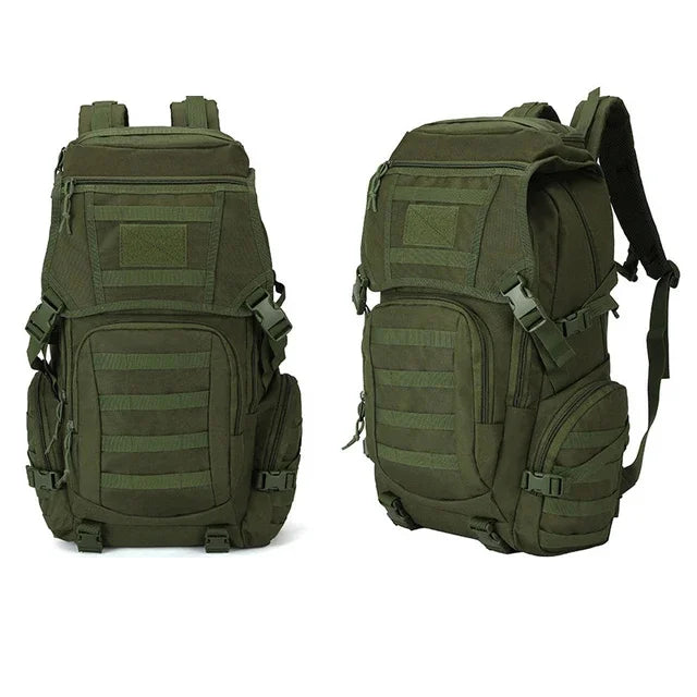 45L Unisex Men Outdoor Military Tactical Travel Pack Army Sports Bag Hiking Climbing Camping Backpack For Male Female