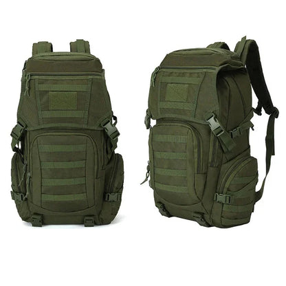 45L Unisex Men Outdoor Military Tactical Travel Pack Army Sports Bag Hiking Climbing Camping Backpack For Male Female