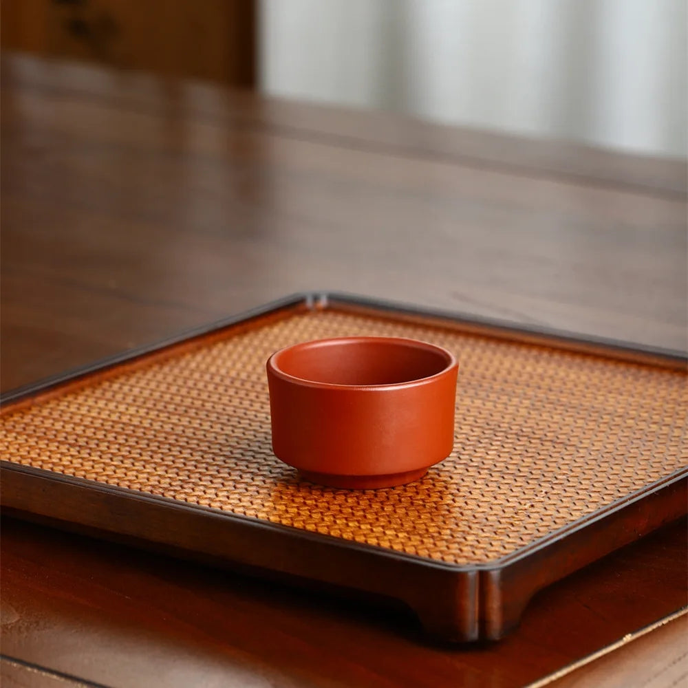 45cc 65cc Antique Purple Clay Tea Cup Chinese Portable Master Cup Household Tea Accessories Traditional Zisha Small Tea Bowl