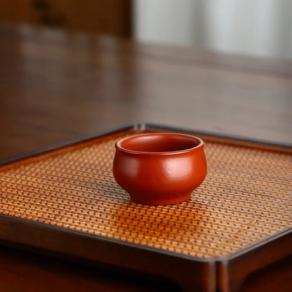 45ml  Authentic Yixing Purple Clay Teacup Travel Meditation Cup Boutique Handmade Tea Bowl Master Cup Chinese Tea Set