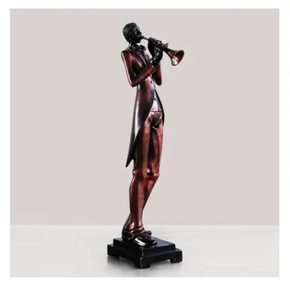 47CM Resin statue European stereoscopic character modeling decoration creative retro home desktop decoration maison