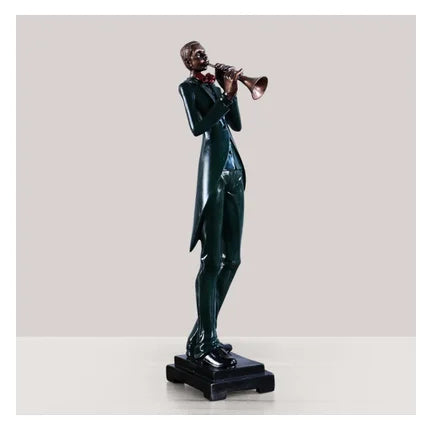 47CM Resin statue European stereoscopic character modeling decoration creative retro home desktop decoration maison
