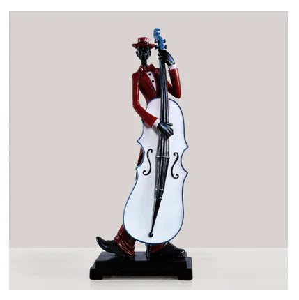 47CM Resin statue European stereoscopic character modeling decoration creative retro home desktop decoration maison