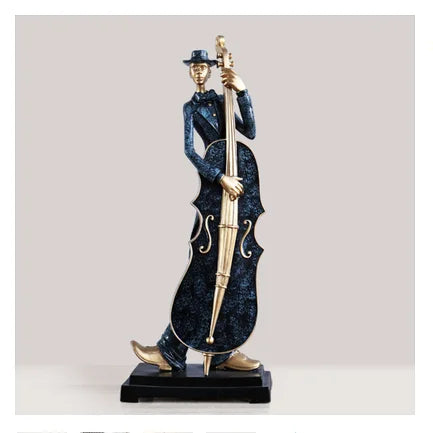 47CM Resin statue European stereoscopic character modeling decoration creative retro home desktop decoration maison