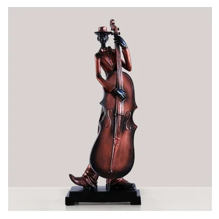 47CM Resin statue European stereoscopic character modeling decoration creative retro home desktop decoration maison