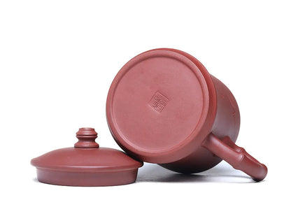 480cc Creative Purple Clay Teacup Exquisite Handmade with Lid Tea Cup Tea Maker Master Cups Chinese Teaware Drink Accessories