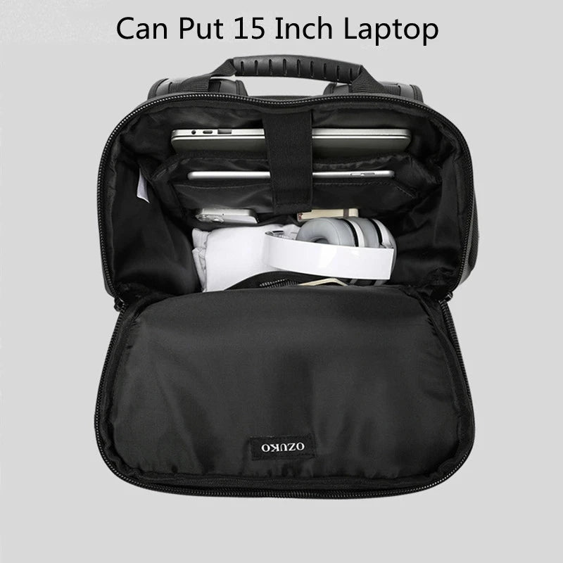 48x17x27 Cabin Backpack Men's Shoulder Bag Wearable Chest Bag Multi-function Messenger Bag