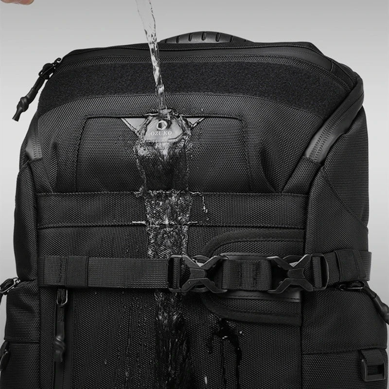 48x17x27 Cabin Backpack Men's Shoulder Bag Wearable Chest Bag Multi-function Messenger Bag