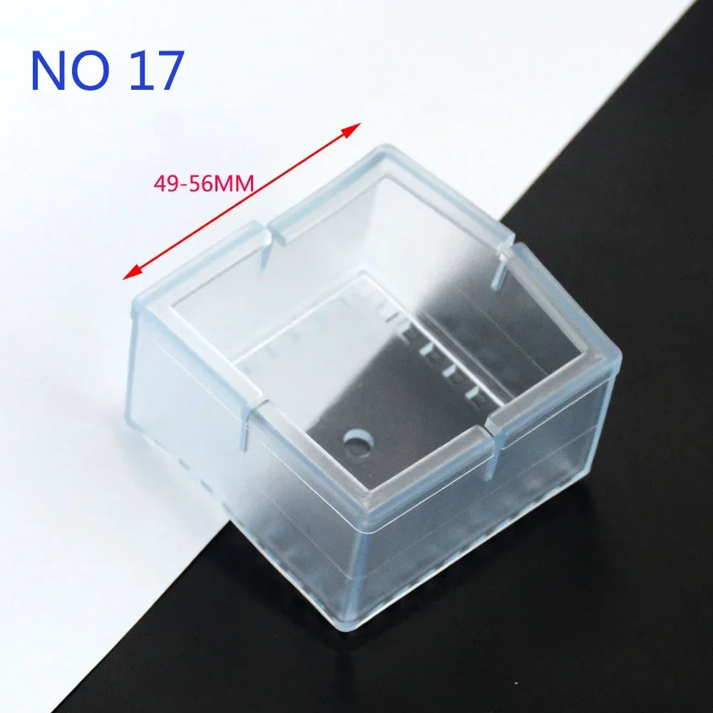 4Pcs/Lots Table Chair Leg Mat Silicone Non-slip Chair Leg Caps Foot Protection Cover Pads Wood Floor Protectors 12/24/32Pcs