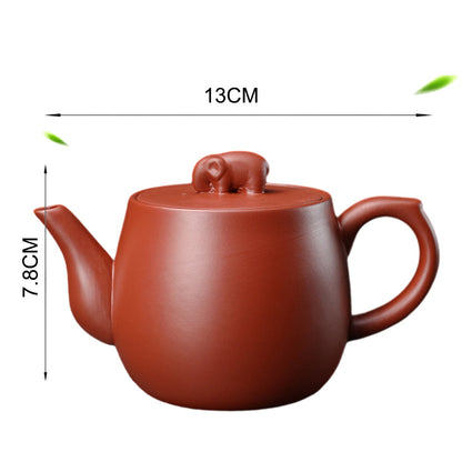 Clay Teapot Zisha Teapot Purple Clay Teapot Chinese Zisha Tea Xishi Pots Natural Mud Chinese Yixing Clay Zisha Pot Infusers Loose Tea