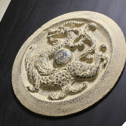 4pcs China Antique Wall mount decoration four god beast azure dragon black tortoise white tiger vermilion bird