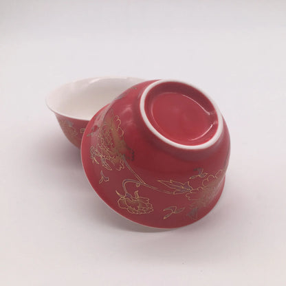 4pcs/lot porcelain tea cup on sales for wedding Chinese kungfu tea cups ceramic china cup of tea small size for Puer green tea
