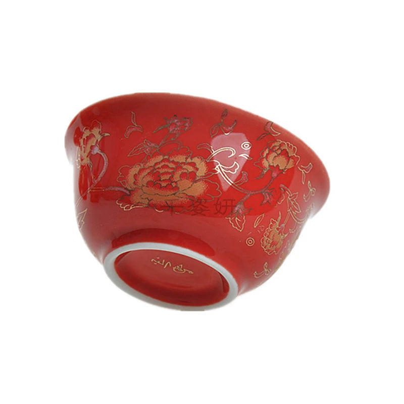 4pcs/lot porcelain tea cup on sales for wedding Chinese kungfu tea cups ceramic china cup of tea small size for Puer green tea