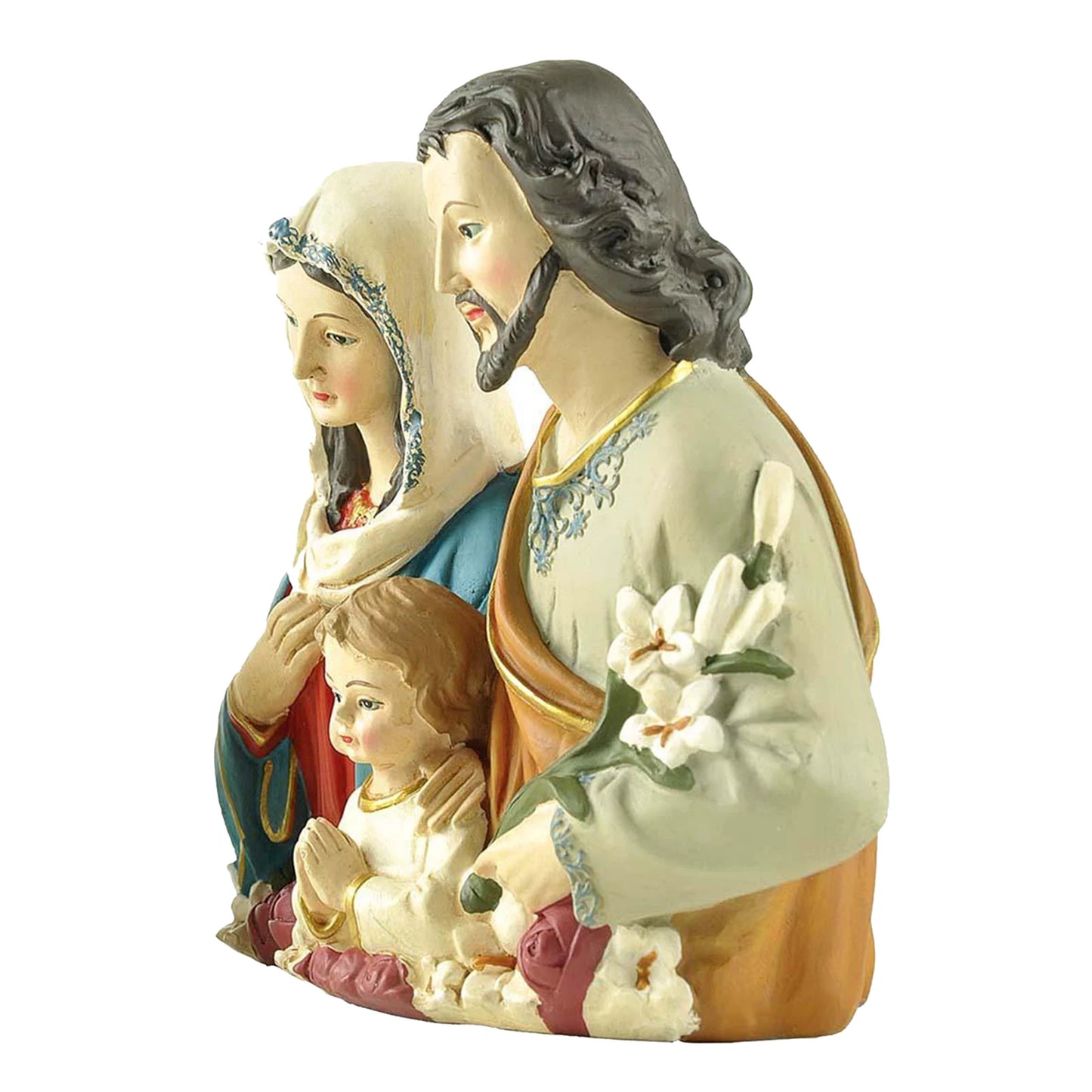 5" Holy Family Statue Religious Items Jesus Christ Sculptures Decoration