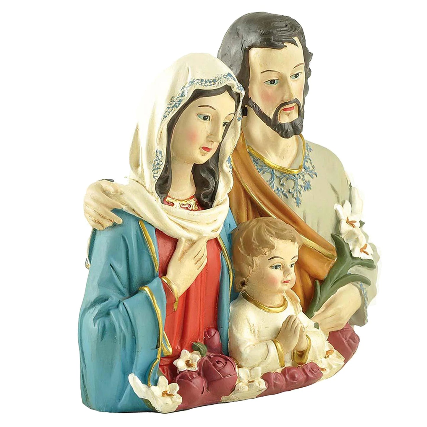 5" Holy Family Statue Religious Items Jesus Christ Sculptures Decoration