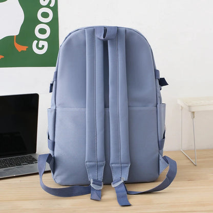 5 In 1 Japanese Women Backpack Multifunctional School Bag for Girls Large Capacity Outdoor Travel Bags Student Storage Backpacks
