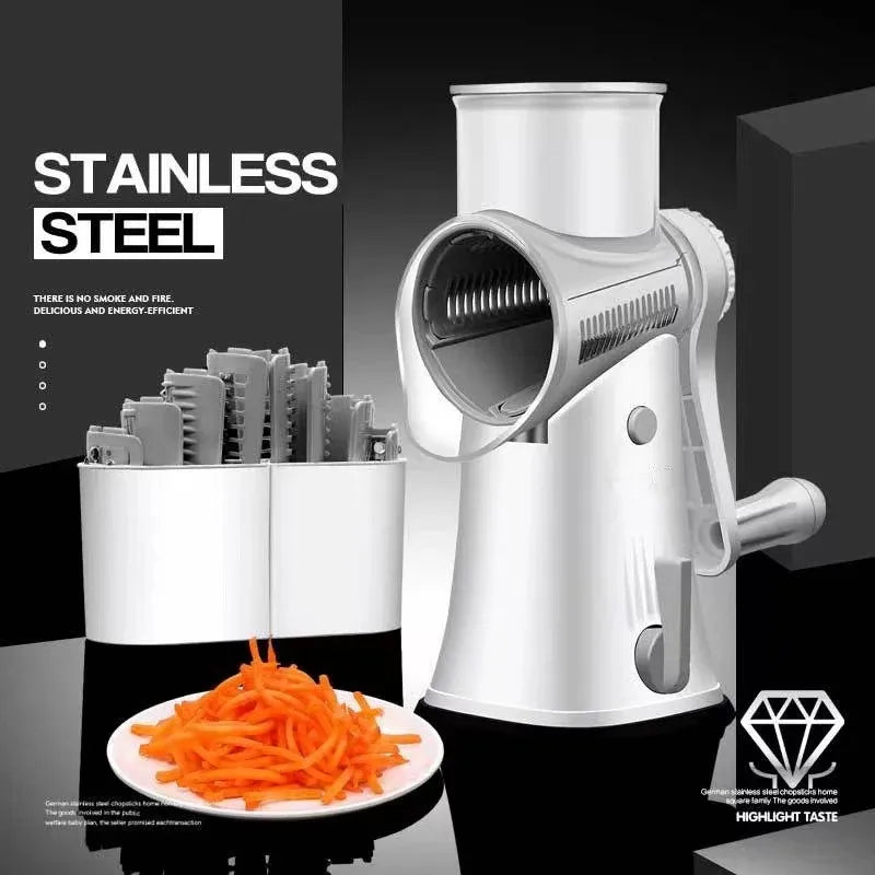 5 in 1 5 Blades Vegetable Slicer Manual Kitchen Accessories Grater Vegetable Chopper Cutter Potato Spiralizer Home Gadget Tool