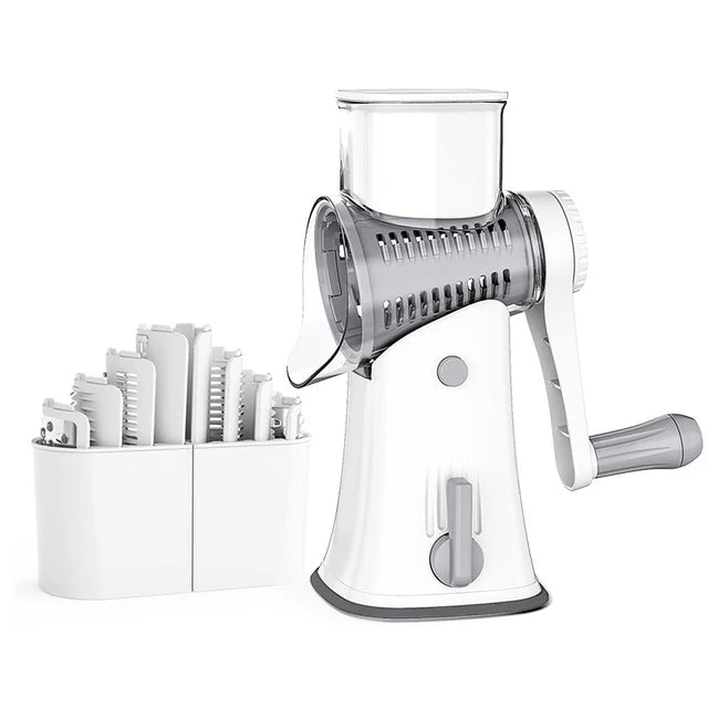 5 in 1 5 Blades Vegetable Slicer Manual Kitchen Accessories Grater Vegetable Chopper Cutter Potato Spiralizer Home Gadget Tool