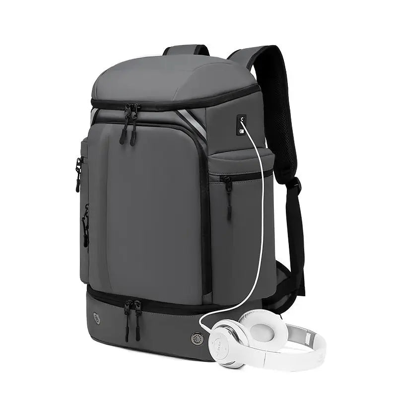 50 L Large Capacity Backpack Men Travel Outdoors Mountaineering Bag Waterproof Laptop Backpack Business Backpack With Shoe Bag