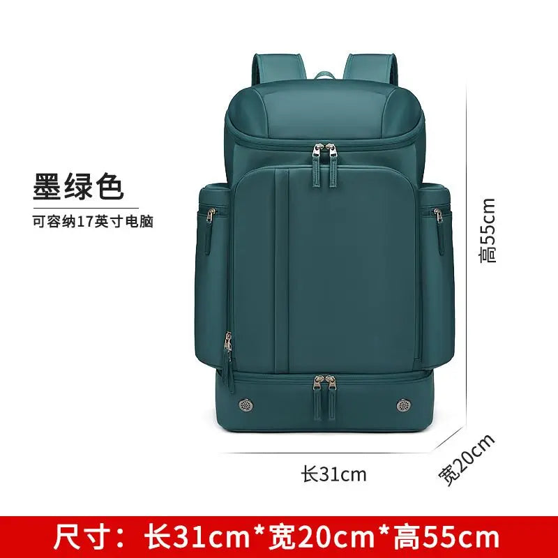 50 L Large Capacity Backpack Men Travel Outdoors Mountaineering Bag Waterproof Laptop Backpack Business Backpack With Shoe Bag