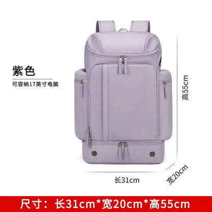 50 L Large Capacity Backpack Men Travel Outdoors Mountaineering Bag Waterproof Laptop Backpack Business Backpack With Shoe Bag