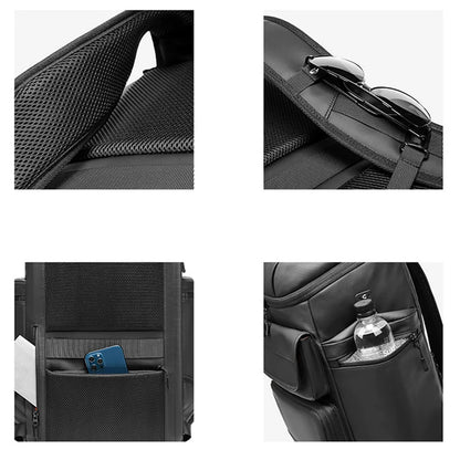 50 L Large Capacity Backpack Men Travel Outdoors Mountaineering Bag Waterproof Laptop Backpack Business Backpack With Shoe Bag