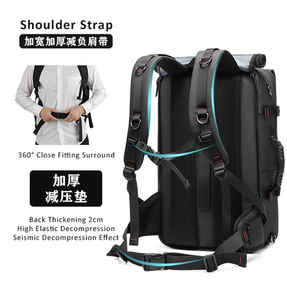 50 L Large Capacity Travel Backpack For Men Oxford High Quality Outdoor Hiking Bag Anti-theft Business Backpack Laptop Backpack