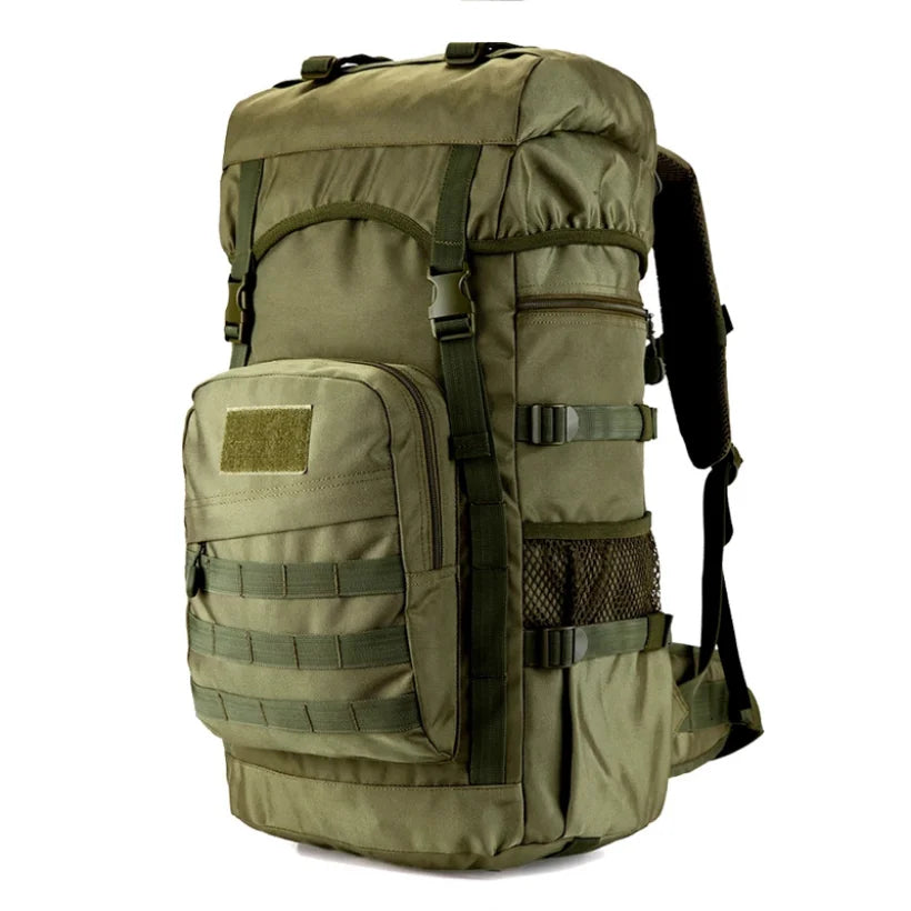 50 Liters Military Tactics Backpack Large Capacity for Men Nylon Army Bag Climbing Hiking Travel Bag Mochila Camouflage Backpack